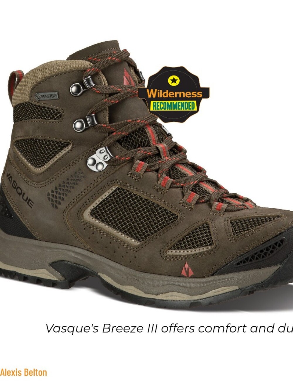 NEW Vasque Gore-Tex Breeze III GTX Hiking Boot, Men's Size 9M, Brown, Outdoors